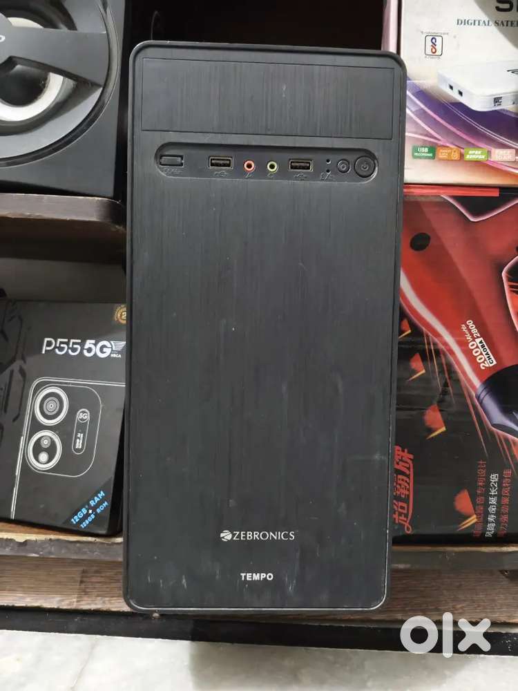 Core i5 Desktop PC  12GB RAM  256GB SSD + 500GB HDD  Only CPU