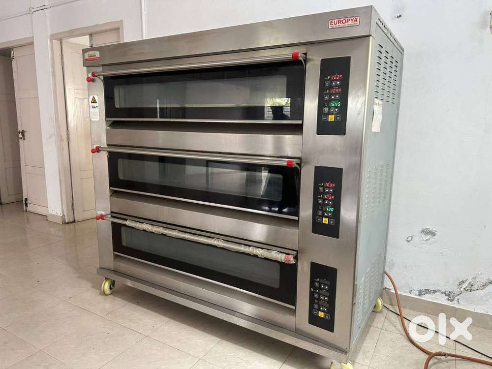 3 Deck 9 Tray Digital Gas Oven
