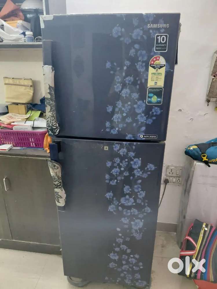 Fully functional Samsung refrigerator double door gross volume 253L