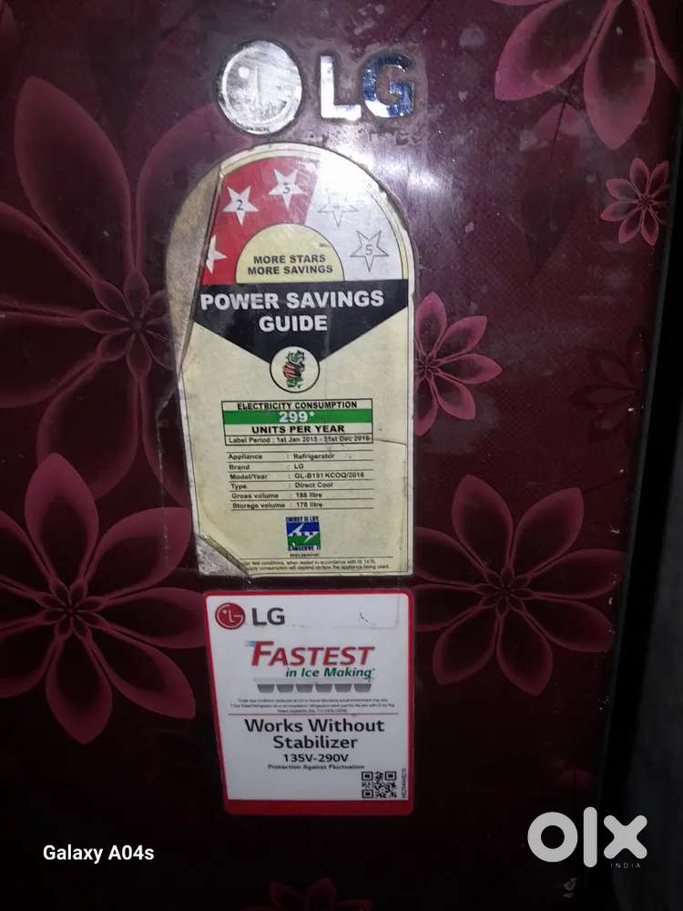 Lg fridge 10 liter