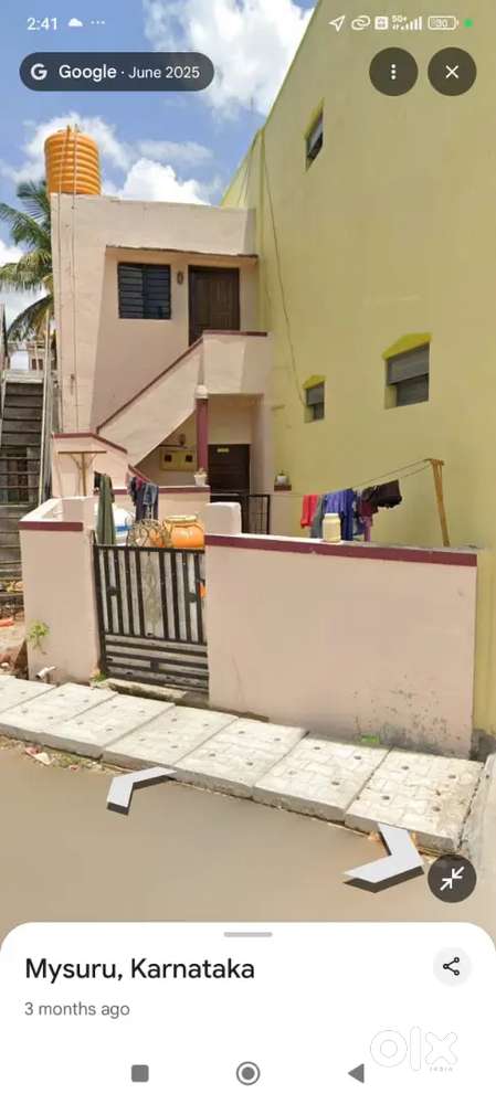 Indipendent Lease house in kalyangiri near trivenni circle