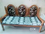 Urgent sell Sofa set 3+1+1 and centre table