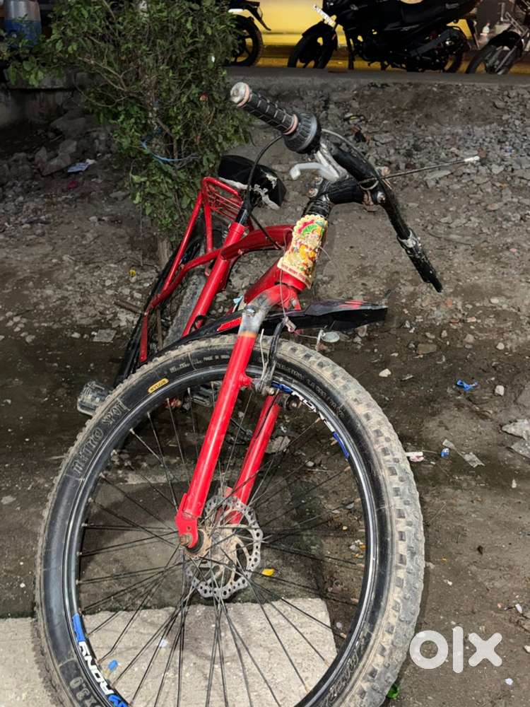 Double dish bicycle