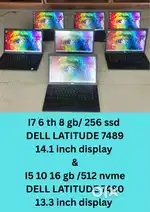 I7 & i5 Dell latitude series is available