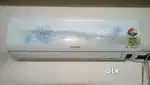 Samsung split inverter AC 1.5 ton, new condition chilled cooling