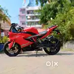 RED COLOUR APACHE RR 310 2023 MODEL.