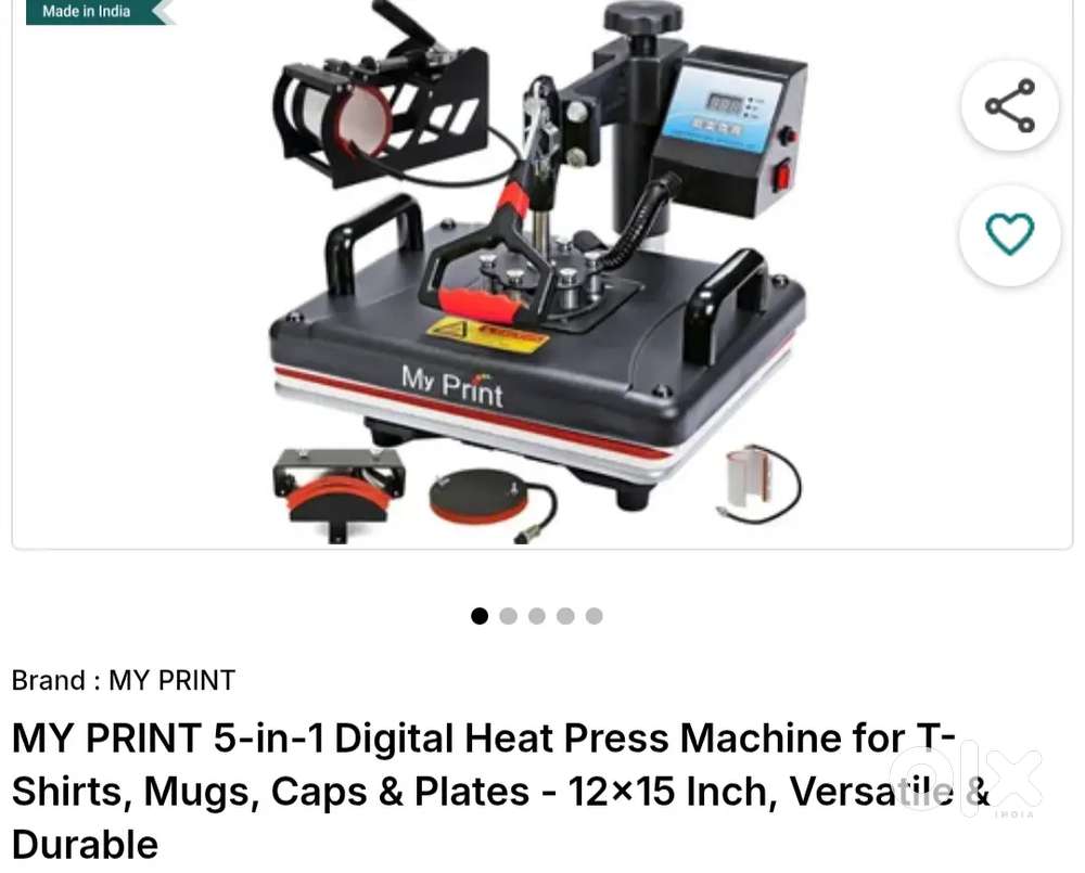 T shirt printing machine
