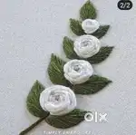 हाथ की सुई से धागे की कढ़ाई का काम करने के लिये महिलाओं की आवश्कता है.