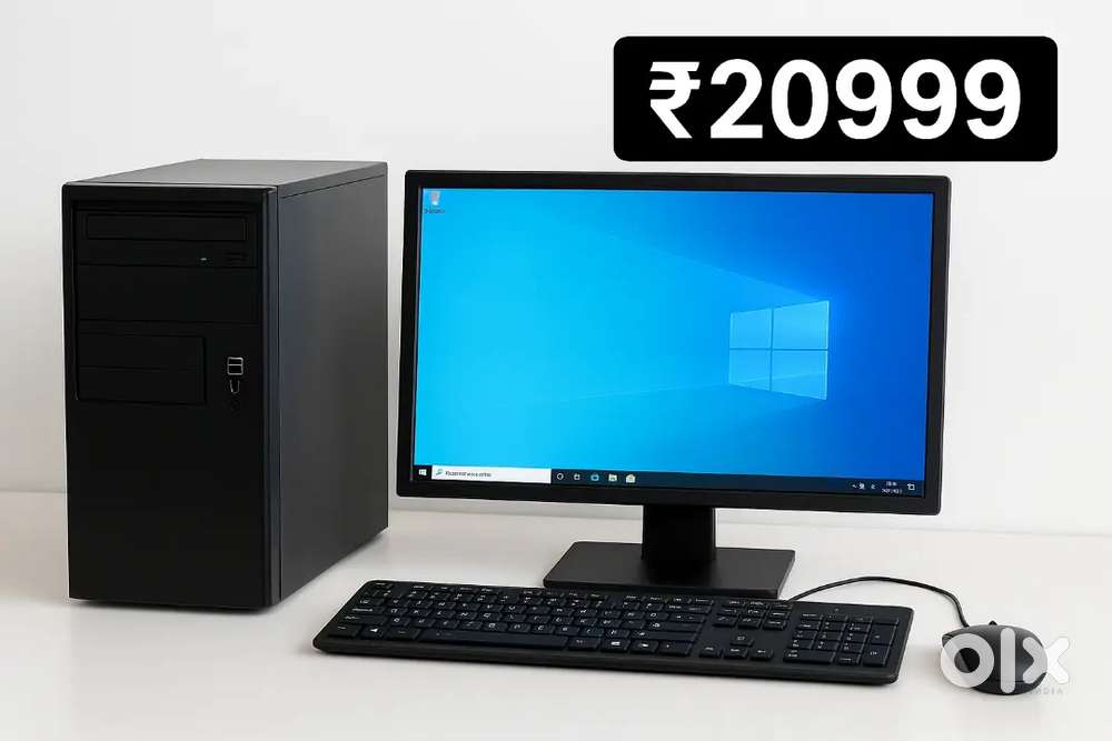 i5 Desktop PC RAM 12 GB  SSD  Monitor & Accessories – Urgent Sale
