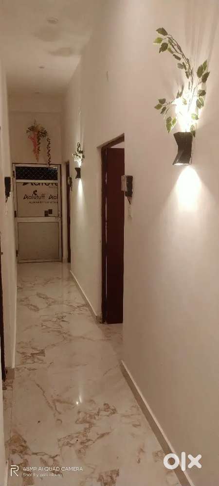 Fully furnished bed,chair table,kitchen area