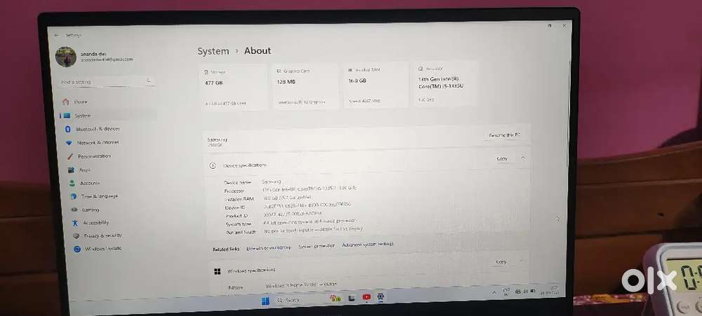 Samsung galaxy book 4 laptop