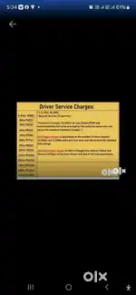 All types car driver avilavble