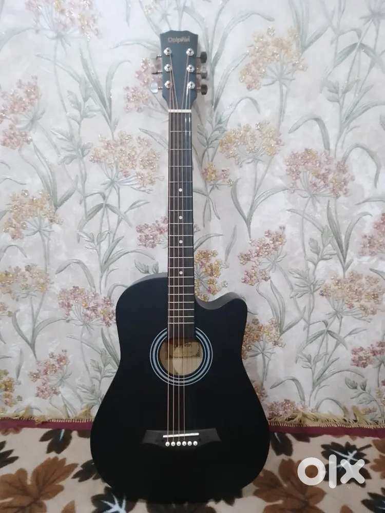 Mat Black Guitar