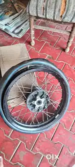 Royal enfield GT650 continental  18 inch spoke wheels with  tube