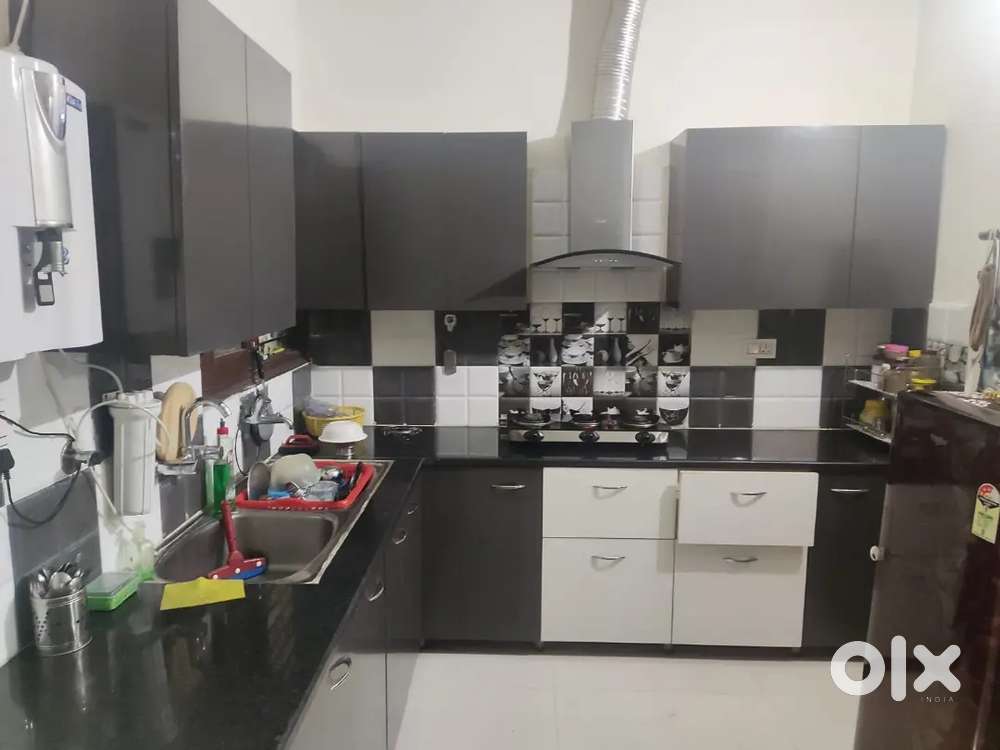 2bhk Ground floor fully furnished flat for rent