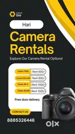 Camera for rent