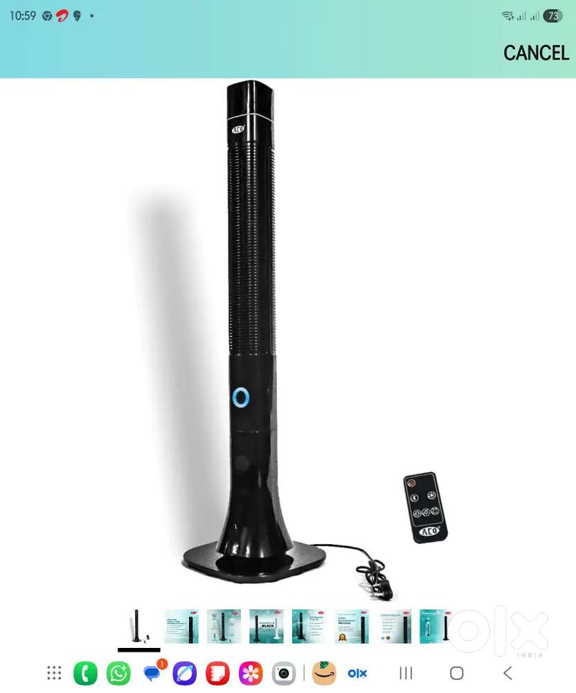 Tower Fan with remote