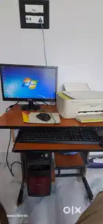 Computer and hp printer combo for sell good condition