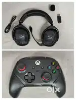 Hyperx Stinger 2 Wireless Headset and Clutch Gladiate Wired Controller