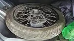 New Bullet 350 spoke wheels with tyre n tube