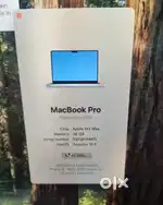 MacBook Pro M3 Pro Max 14 Inch 36/1TB, light used with AC+