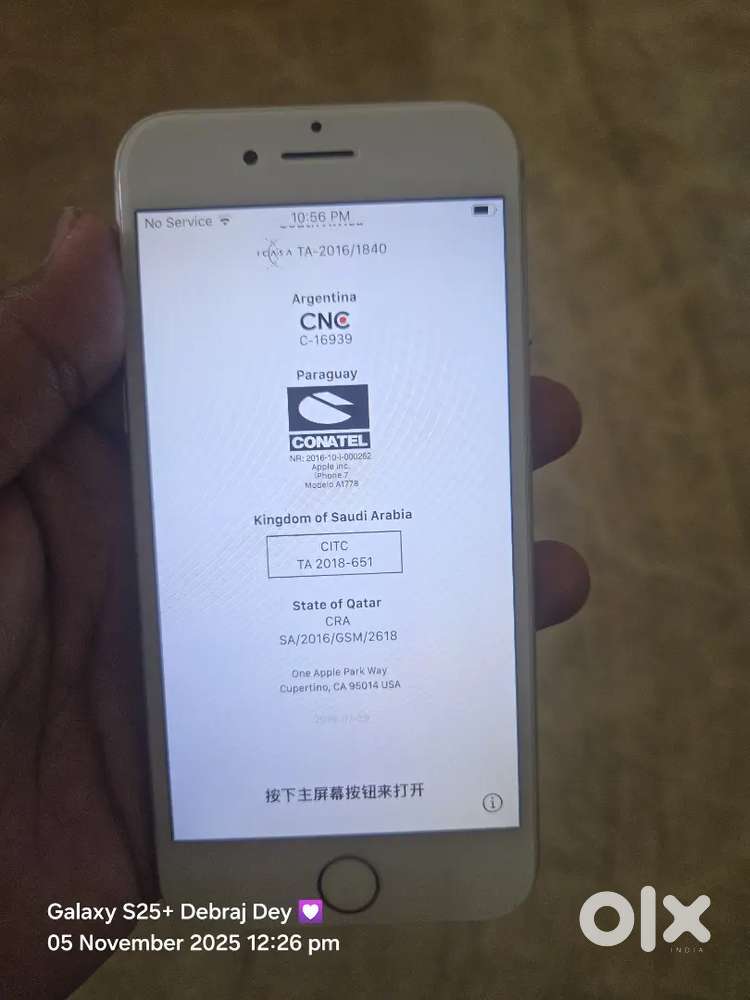 Iphone 7 or exchange or only for parts 32 gb