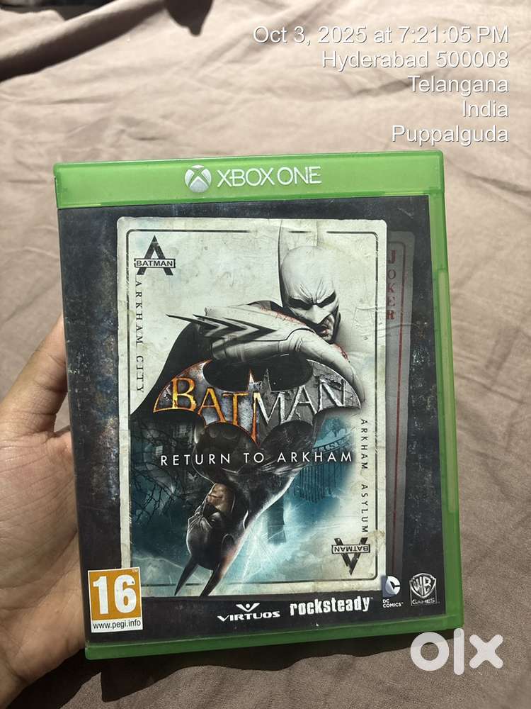 batman return to arkham xbox one CD