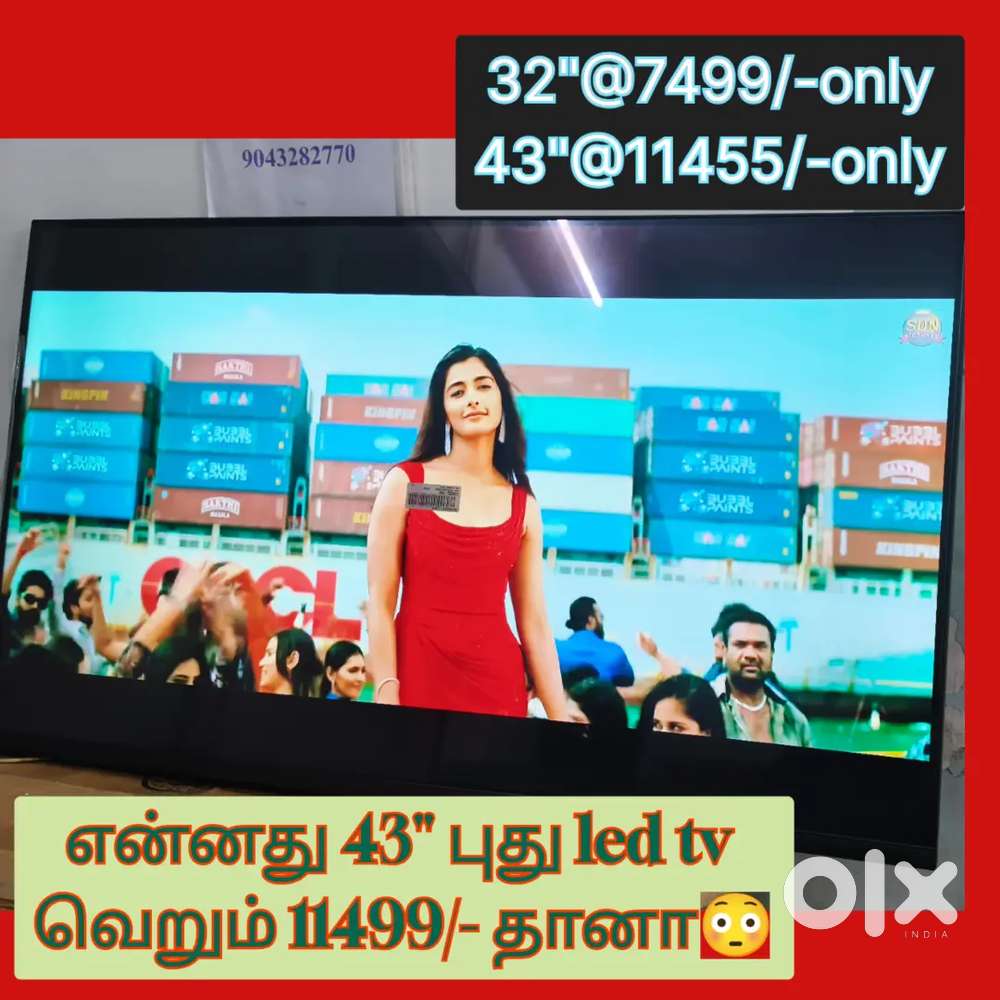SONY new 43 inch smart Android led tv just 11445 only