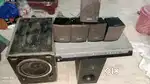 Sony 5.1 speaker ,8 inch subwoofer, samsung player