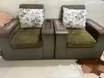 1 sofa and 2 sofa chairs