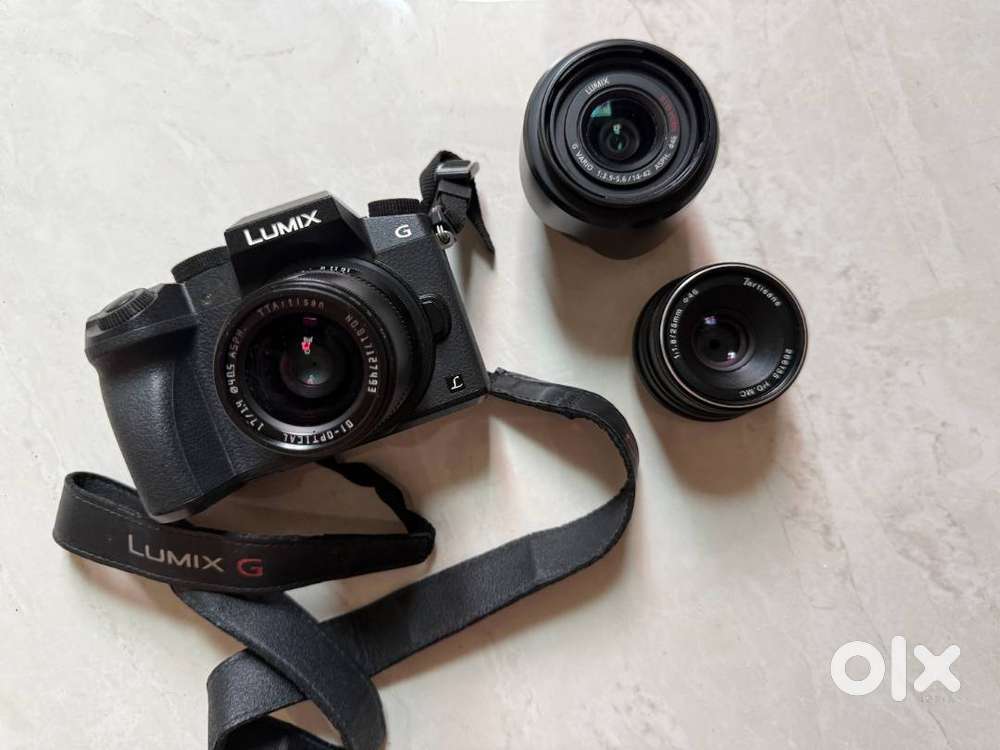 Panasonic Lumix G7 mirrorless camera + 7Artisans 25mm + TTArtisan 17mm