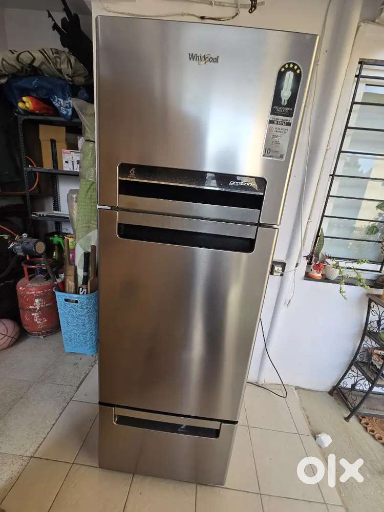 Whirlpool Triple Door Refrigerator – Excellent Condition, 310L