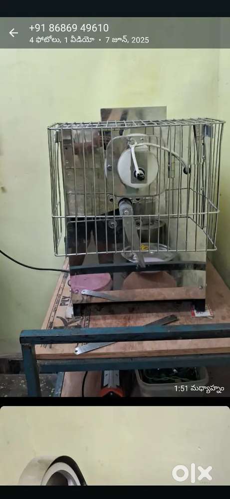 Roti.pulka.poori ball cutting machine