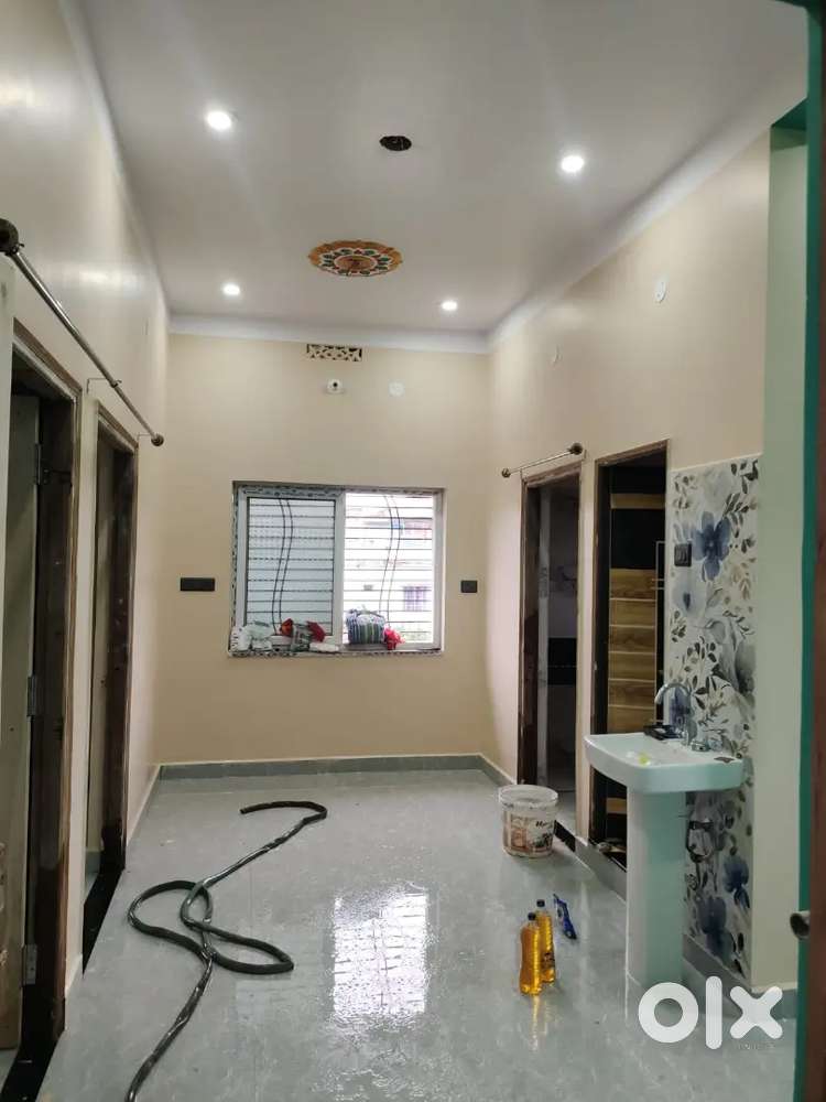 2 rooms with bathroom and kitchen it's new house