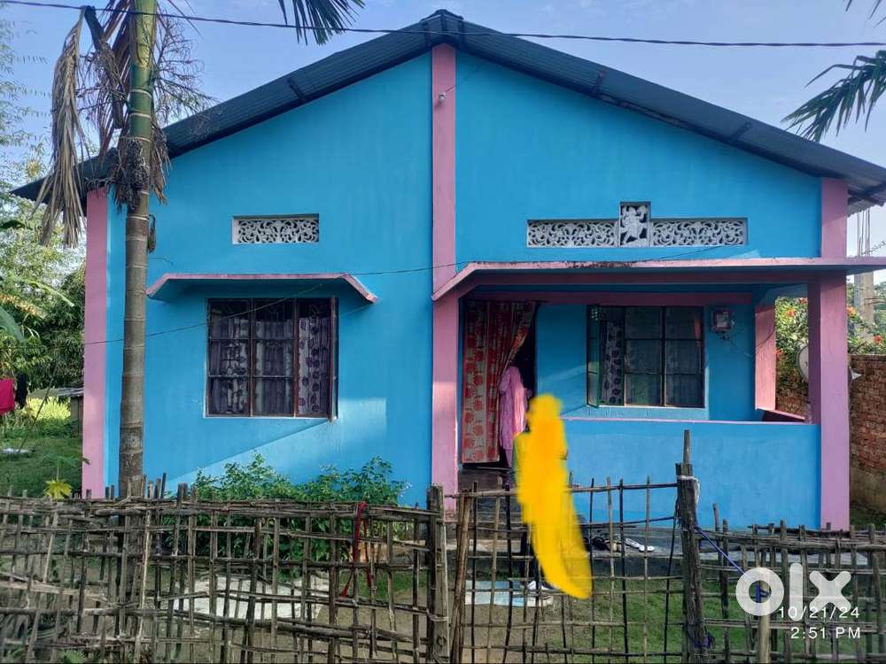 House for sell+ Ready to Move+ Bathroom Latrine Safety tank + Hand pum