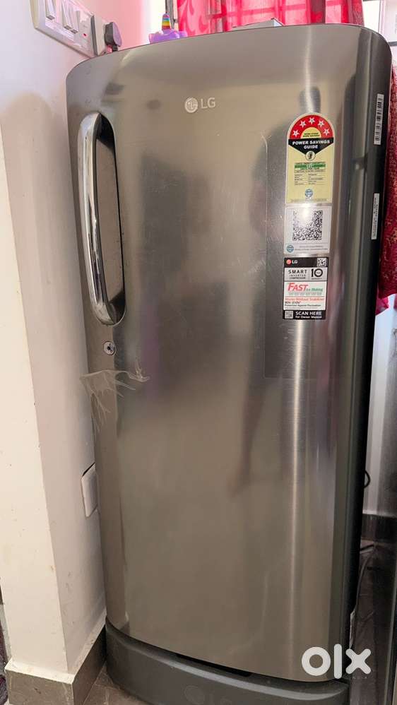 LG 185 ltr 5star smart inverter compresser fridge single door