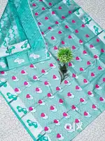 Heart sarees all colours available