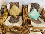 Bamboo sofa