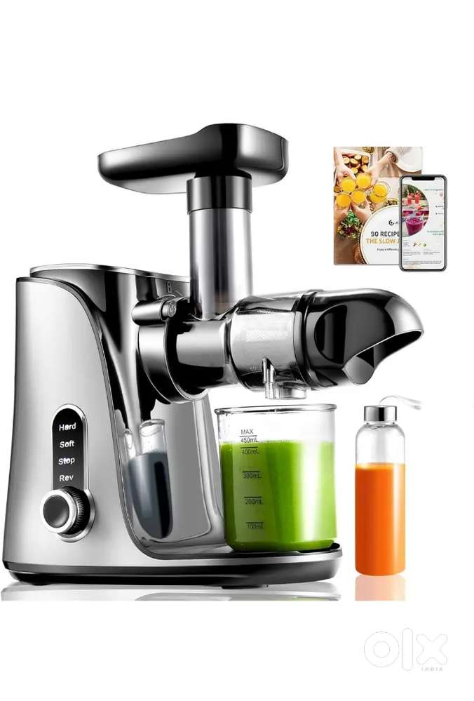 Slow cold press juicer