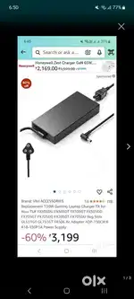 Asus tuf laptop charger 150w