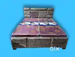 Brand new fancy Wooden Double Bed narela
