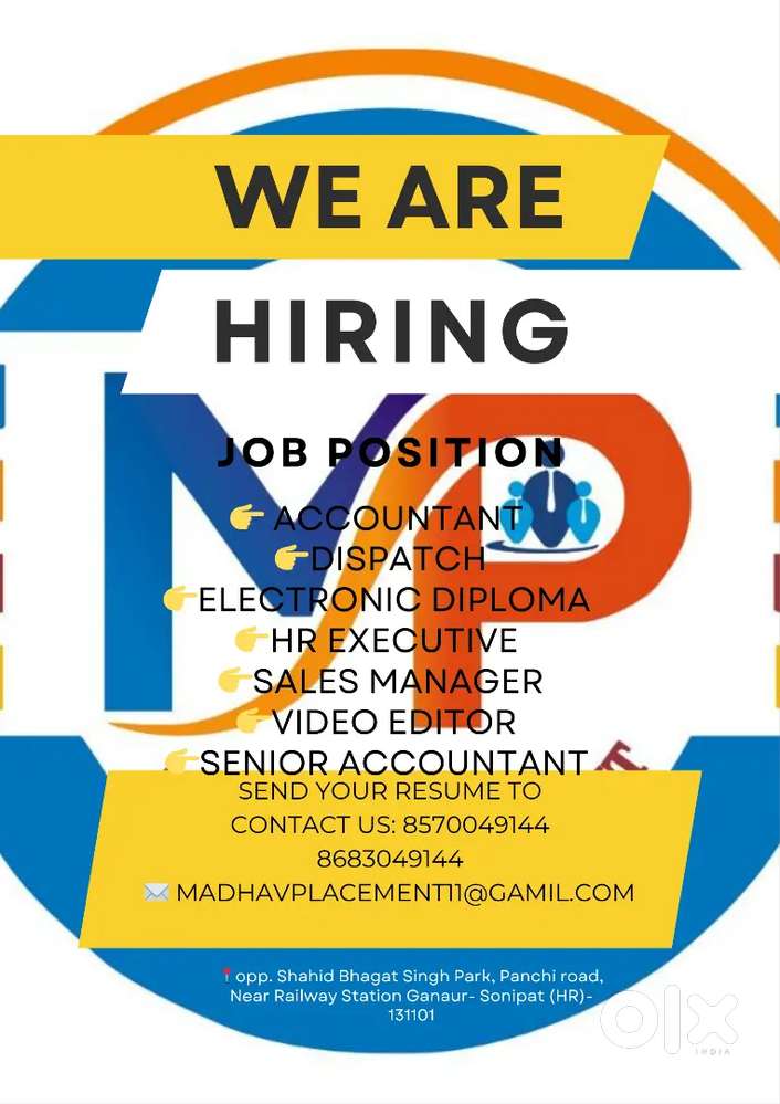 Job role- Senior accountant