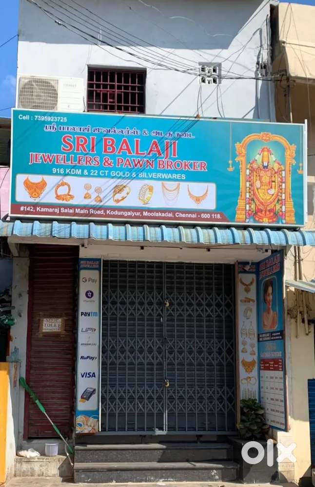 IN FIRST FLOOR  (6000)SHOP FOR RENT  MOOLAKADAI  KODUNGAIYUR