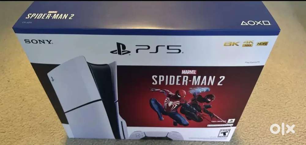 NEW Playstation(PS5) Spider-Man 2 Super Bundle with Extra red