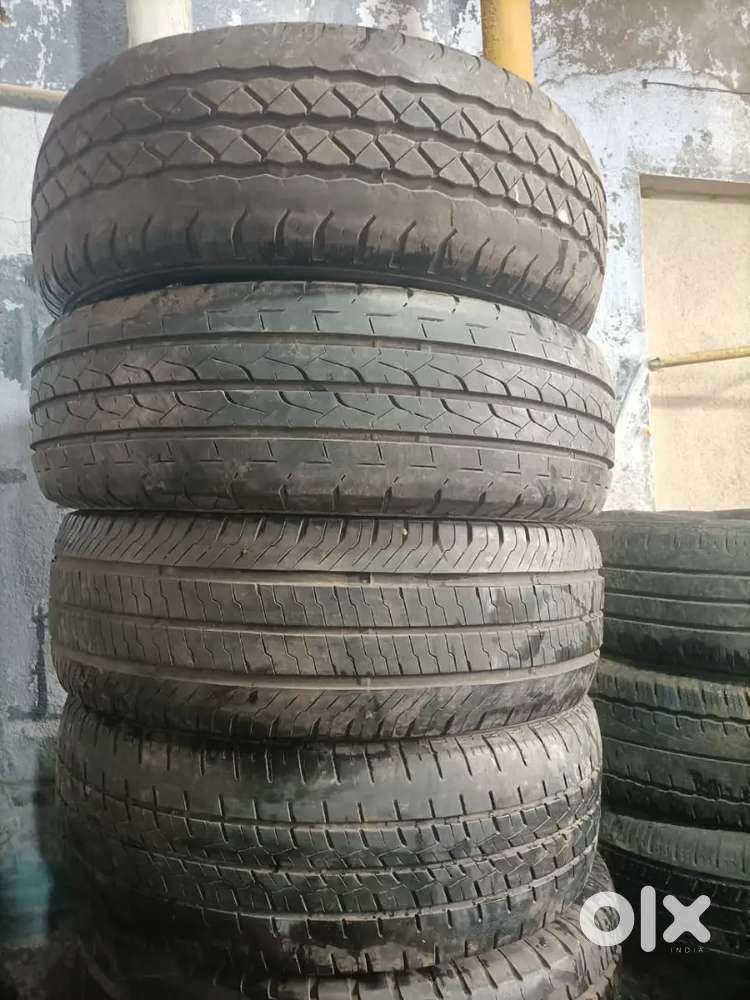 All car tyres available Imported used tyres with 70% to 90% grip