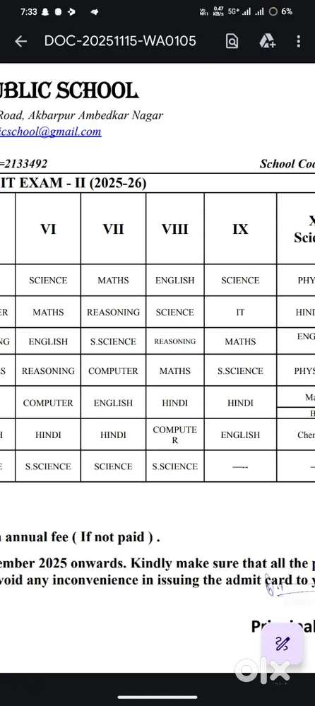 Class- 1st to 8th coaching tution