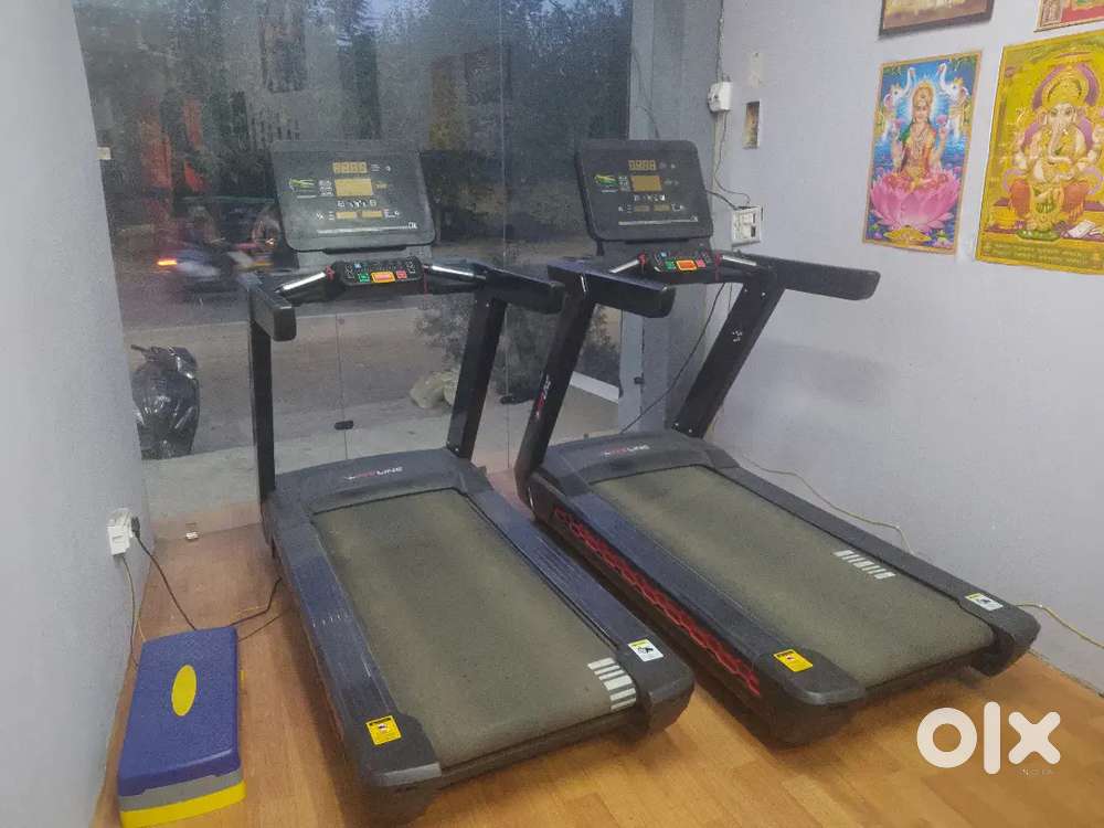 Fitline electronic treadmill 4hp to 8 hp