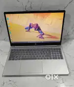 Brand New condition HP 15 Series Silver color laptop  warranty till
