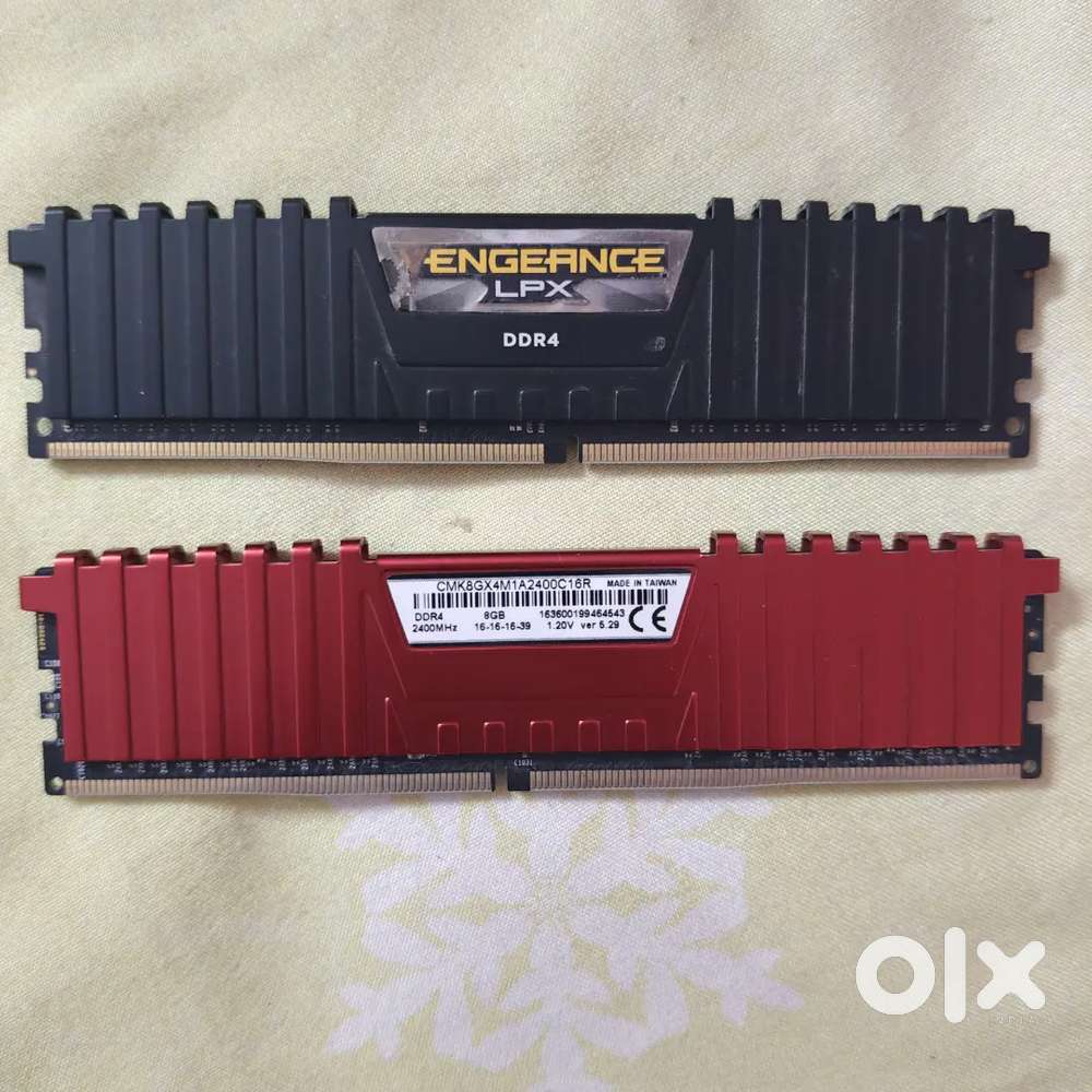DDR4 8gb 2 RAMs