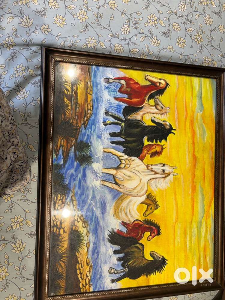 Painting of Eight Horses